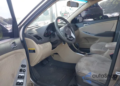 2014 Hyundai Accent Gls из США, поврежденный, VIN KMHCU4AE9EU614902